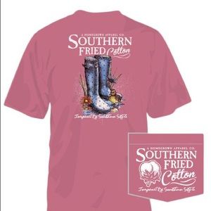 Southern fried cotton T-shirt